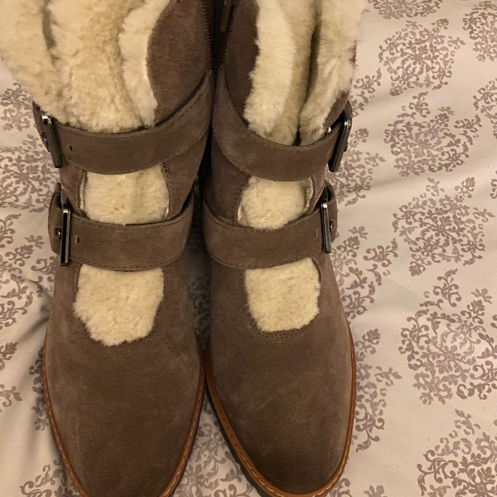 Naturalizer Tristan Sweet Wood suede boots - Picture 4 of 7